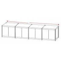 免費定制八棱柱展桌三叉洽談桌拆裝折疊咨詢展覽展銷會組裝鋁展桌