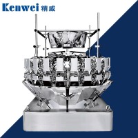 熱賣出口全自動(dòng)大容量水果混合麥片定量包裝秤多頭分裝稱重