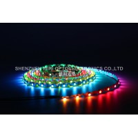 LED幻彩燈帶 S形3528內置IC幻彩燈條 發光字燈條