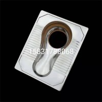 農村廁所水旱兩用不銹鋼蹲便器直銷