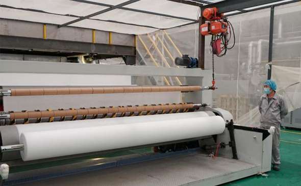 無紡布收卷機副本