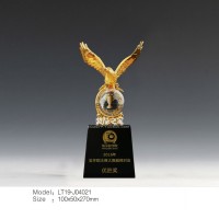 大展宏圖老鷹/金鷹獎杯 比賽/競賽獎杯獎牌定做 金屬水晶獎杯