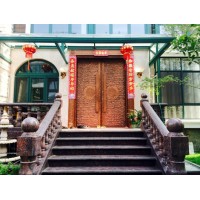 歐華尊邸鑄鋁門——“五福臨門”的寓意