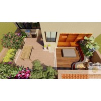 蒲江邛崍大邑花園設(shè)計公司/別墅花園設(shè)計裝修/屋頂露臺花園設(shè)計