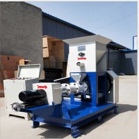 小型飼料膨化機 水產(chǎn)飼料膨化顆粒機 河南膨化機廠家