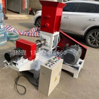 全自動犬糧機器 水產(chǎn)飼料膨化顆粒機 小型貓飼料機