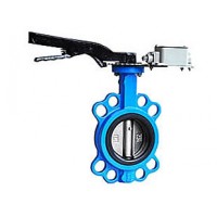 手柄軟密封蝶閥（帶行程開關(guān)）