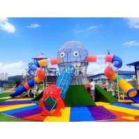 無動力游樂項目組合滑梯系列