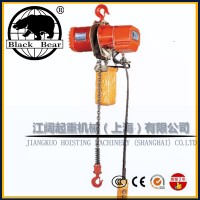 臺灣黑熊電動葫蘆YSL100-黑熊鏈條電動葫蘆運行式-食品廠