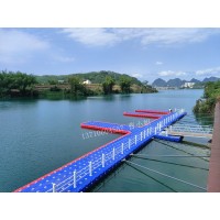 水上塑料浮筒，建設(shè)景區(qū)游船碼頭/浮橋棧道/浮動(dòng)平臺(tái)實(shí)體廠家