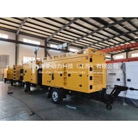 東方紅lr4m3lr15柴油發(fā)電機(jī)組移動(dòng)拖車款