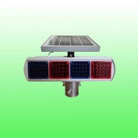 鋁殼太陽能爆閃燈 太陽能四燈爆閃燈交通設施