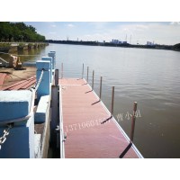 浮箱碼頭施工，浮箱+鋼架（鋁合金）+木板，訂制水上高端碼頭！